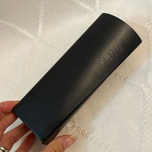 FENDI Eyeglasses Hard Case Twist Closure